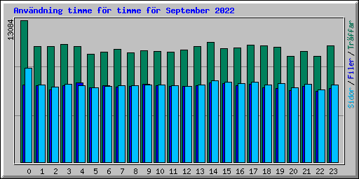 Anvndning timme fr timme fr September 2022